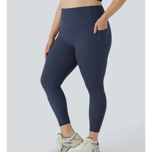 HALARA Women's Navy High-Rise Leggings